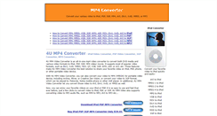 Desktop Screenshot of mp4-converter.biz