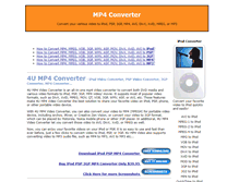 Tablet Screenshot of mp4-converter.biz